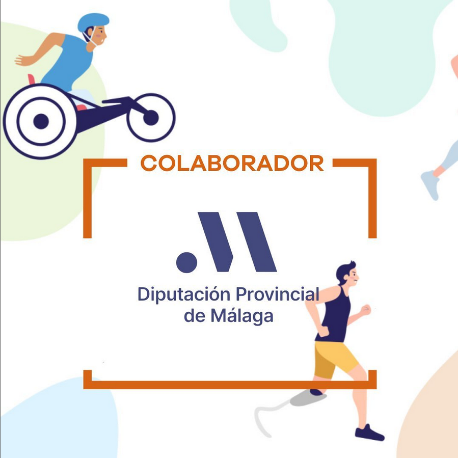 cartel de colaborador de diputación provincial de malaga